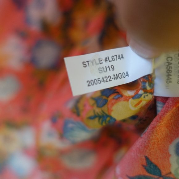 NWT J. Crew X Liberty #L6744 Magical Bouquet floral Popover Shirt 2 0 XS - Picture 10 of 16